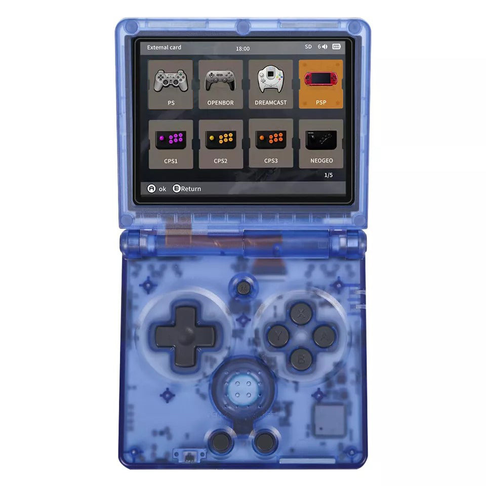 ANBERNIC RG35XXSP Handheld Game Console 3.5" screen Retro Video Games Gifts